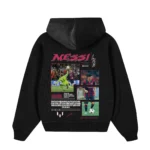 HOODIE MESSI 2015 Black back