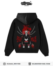 HOODIE KURAPIKA EYES Black back