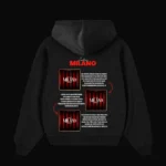 HOODIE MILANO Black back