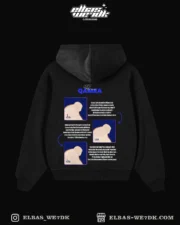 HOODIE QAMRA Black back