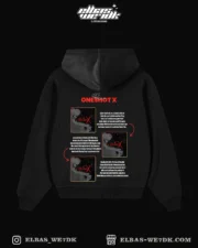 HOODIE ONESHOT X Black back
