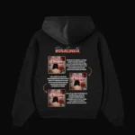 HOODIE ROSALINDA Black back