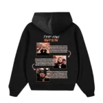 HOODIE TRAP KING HURACAN Black back
