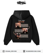 HOODIE TRAP KING HURACAN Black back