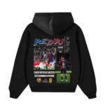 HOODIE PEDRI Black back