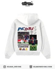 HOODIE PEDRI White back