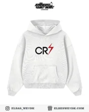 HOODIE CR7 MAN U White front