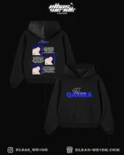 HOODIE QAMRA Black combo