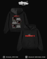 HOODIE ONESHOT X Black combo
