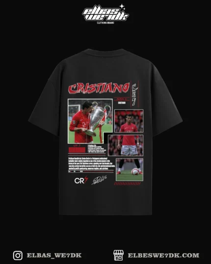 Oversize CR7 MAN U t-shirt from ELBAS WE7DK brand