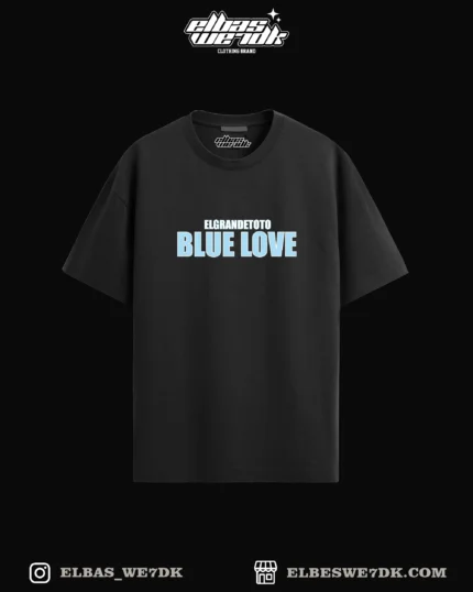 BLUE LOVE TOTO oversized t-shirt from ELBAS WE7DK brand