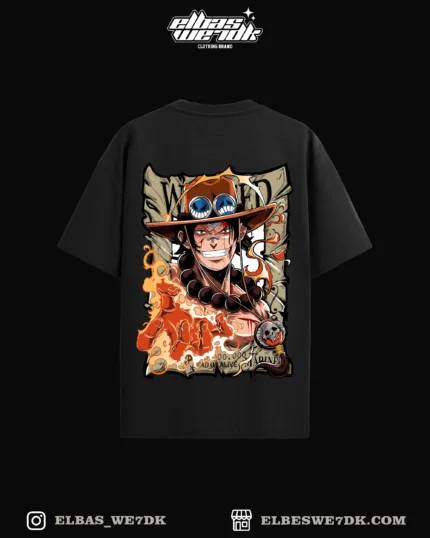 Oversize ACE WANTED t-shirt from ELBAS WE7DK brand