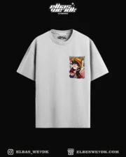 Luffy Wanted t-shirt from ELBAS WE7DK anime collection