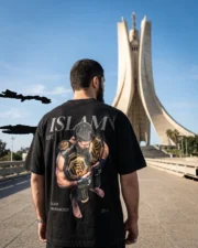 Oversize T-shirt of ISLAM MAKHACHEV by ELBAS WE7DK