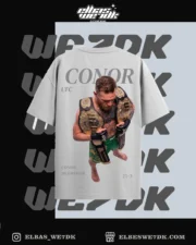 Oversize T-shirt of CONOR McGREGOR by ELBAS WE7DK