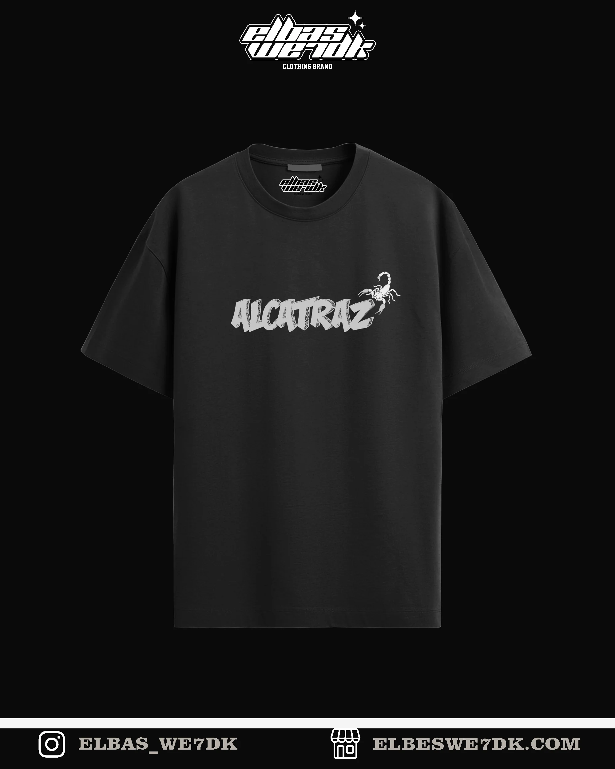 SKORP ALKATRAZ oversized t-shirt from ELBAS WE7DK collection