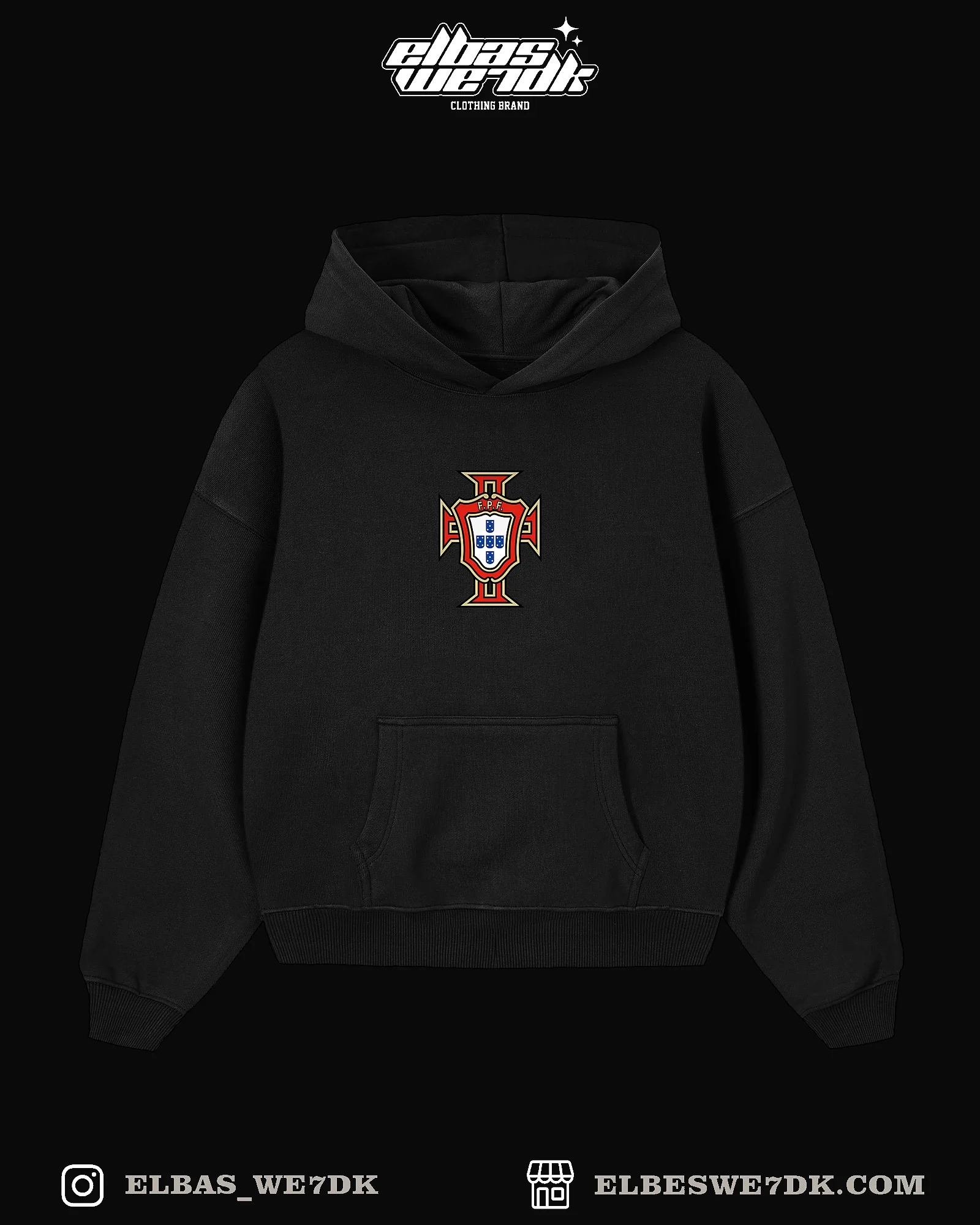 HOODIE CDM CR7 oversized cotton hoodie by ELBAS WE7DK