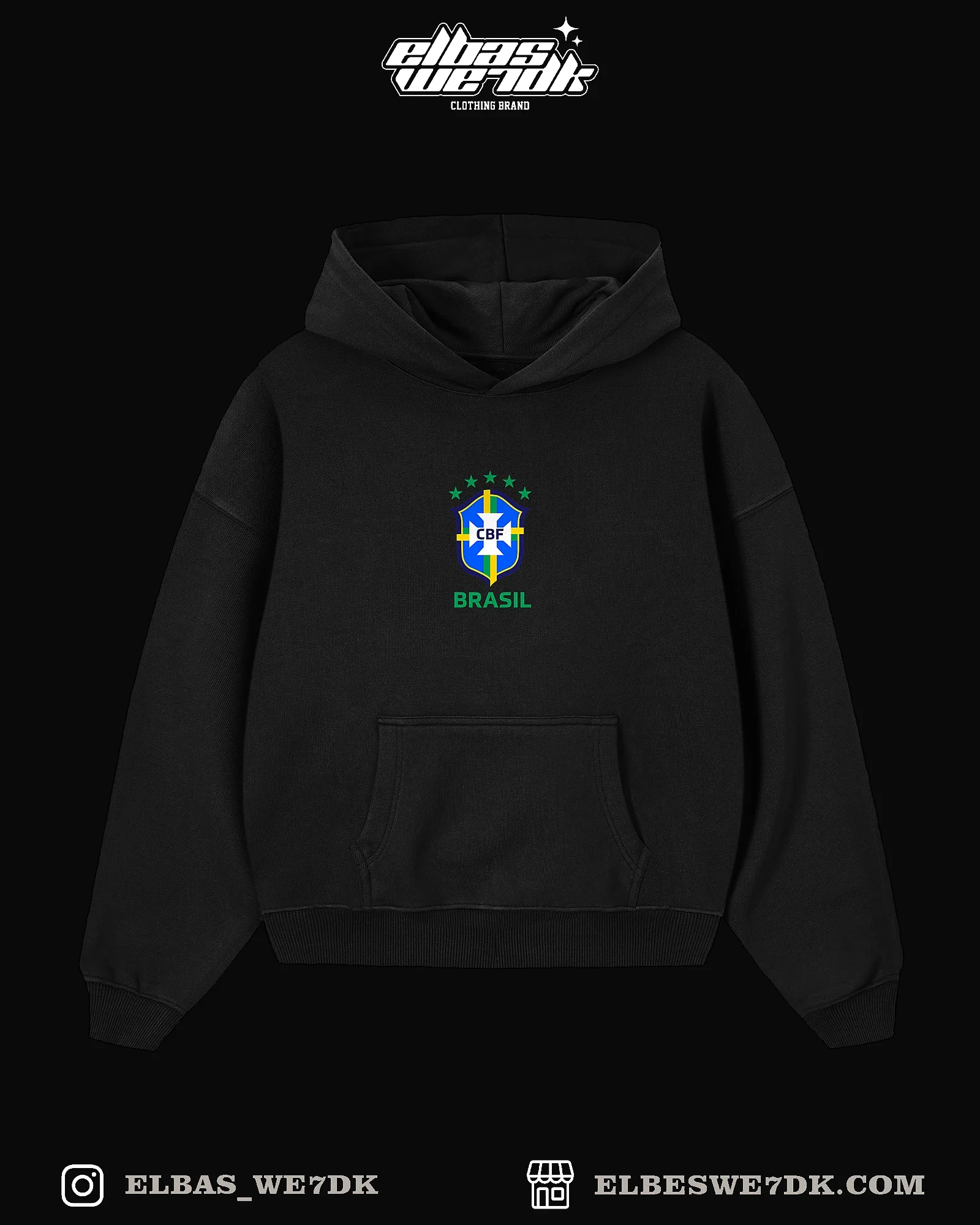 HOODIE CDM NEY by ELBAS WE7DK with anime design in an oversize fit