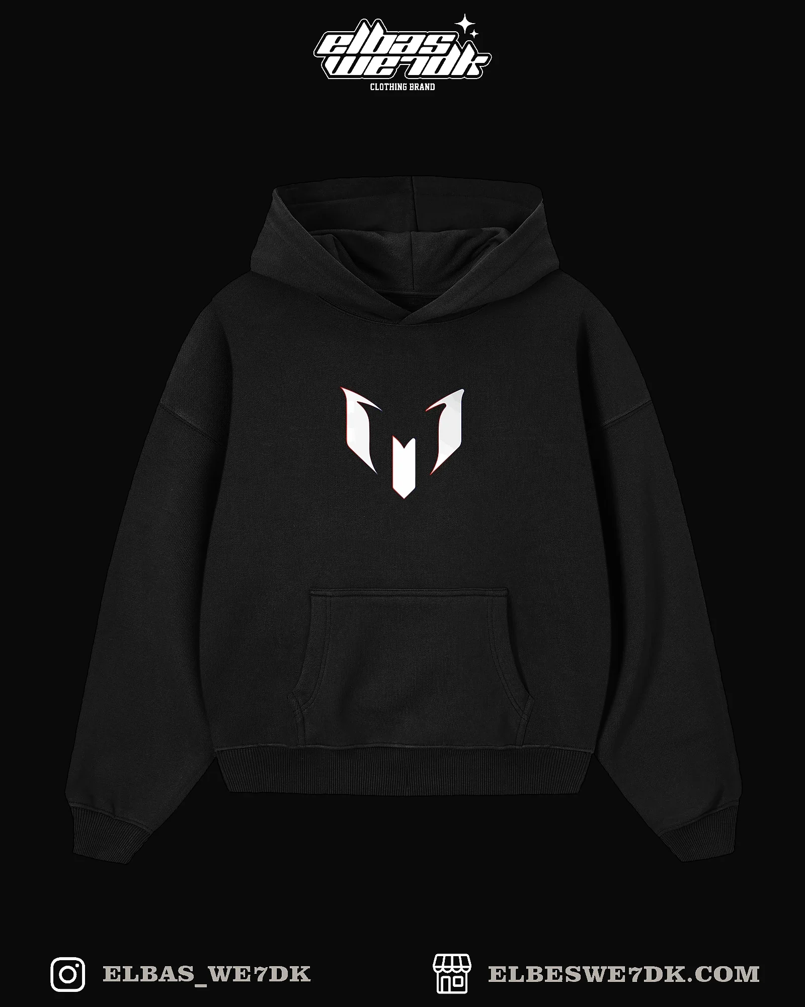 Oversize HOODIE MESSI 2015 by ELBAS WE7DK, high quality cotton hoodie for football fans.