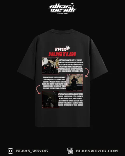 Oversize T-shirt TRAP KING HUSLIN from ELBAS WE7DK brand