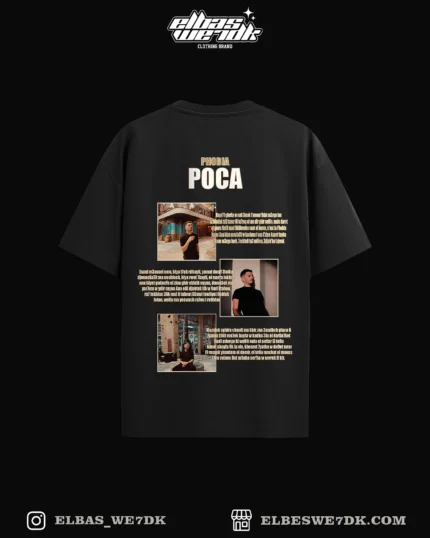 Oversize PHOBIA POCAA t-shirt from ELBAS WE7DK clothing brand.