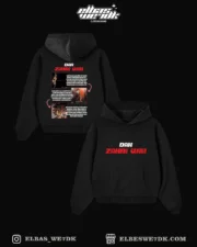 HOODIE DAK ZAHRI WIN by ELBAS WE7DK oversized cotton hoodie