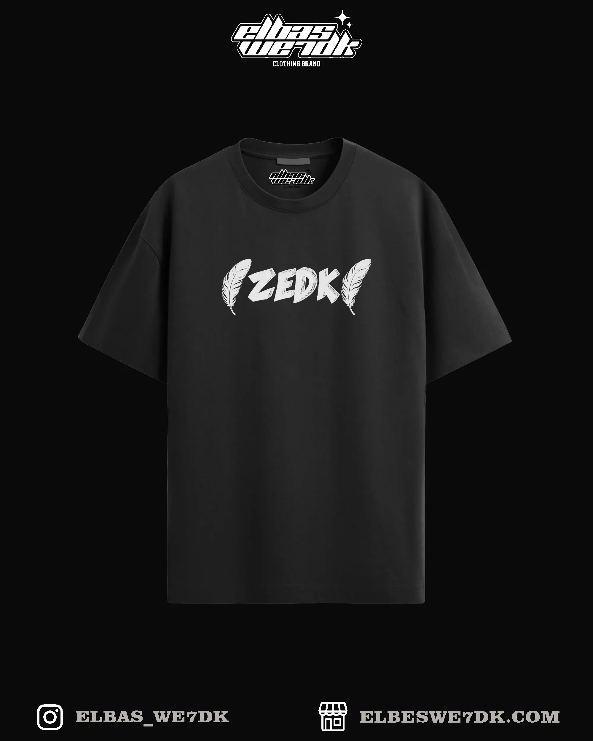 ZEDK RICHA oversized t-shirt from ELBAS WE7DK collection