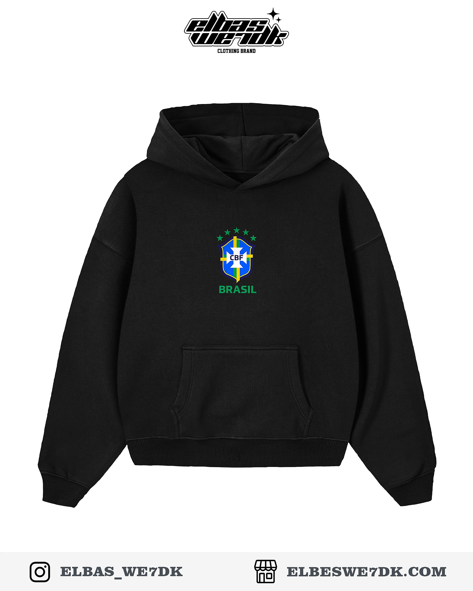 HOODIE CDM NEY Black front