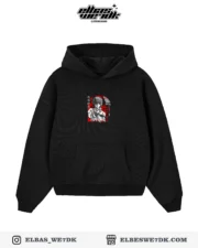 HOODIE KURAPIKA EYES Black front