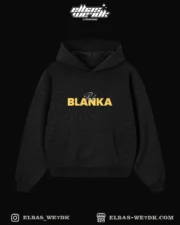 HOODIE BLANKA Black front