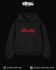 HOODIE SHANKS Black front