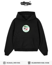 HOODIE CDM MAHREZ Black front