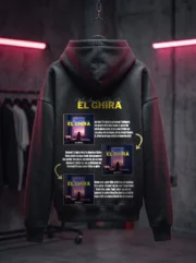 HOODIE EL GHIRA Black photo
