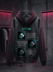 HOODIE LIYAM Black photo