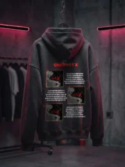 HOODIE ONESHOT X Black photo