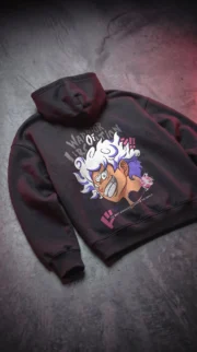 HOODIE LUFFY WORRIOR Black photo